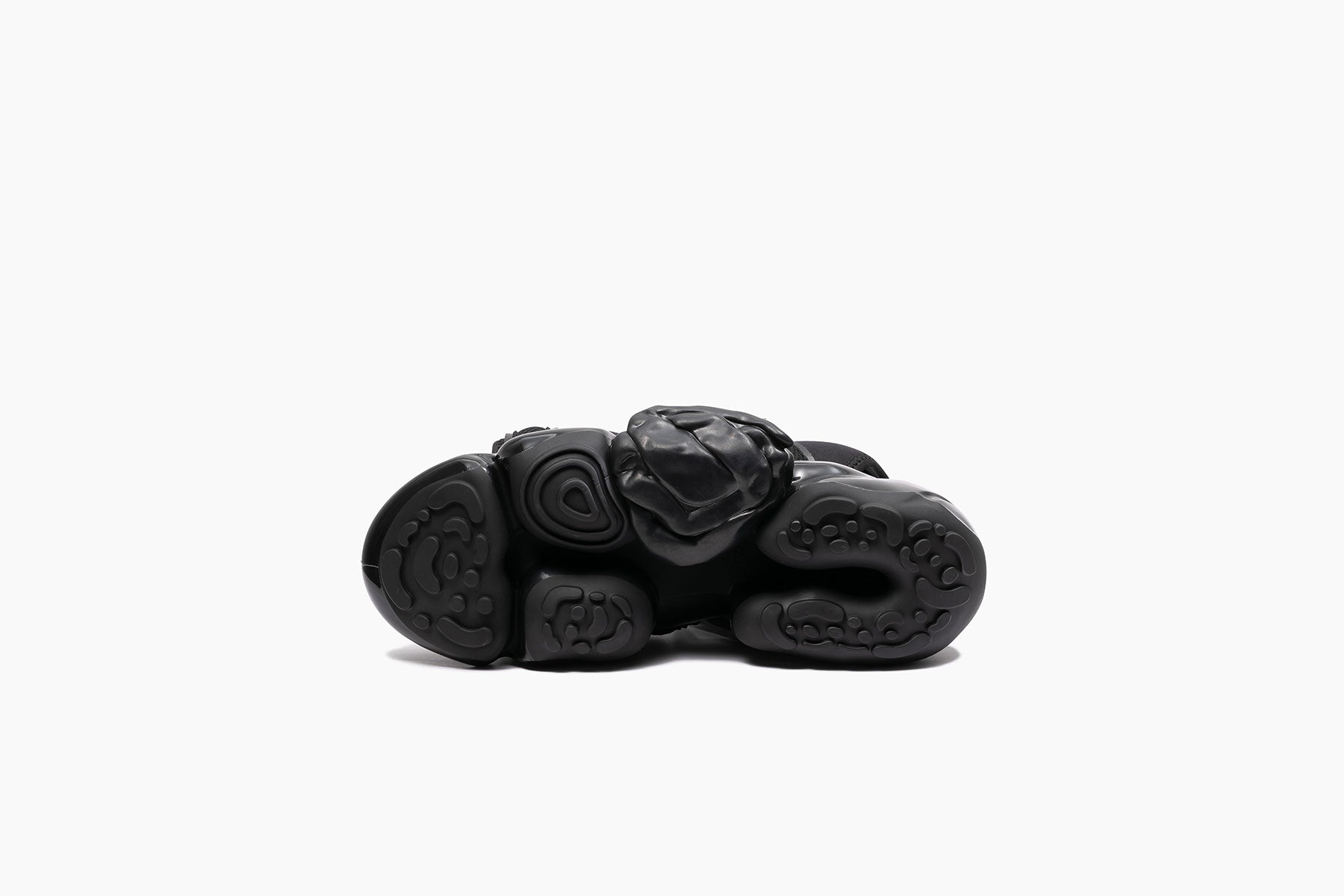 grounds MOOPIE CATERPILLAR SANDAL BLACK / BLACK SOLID