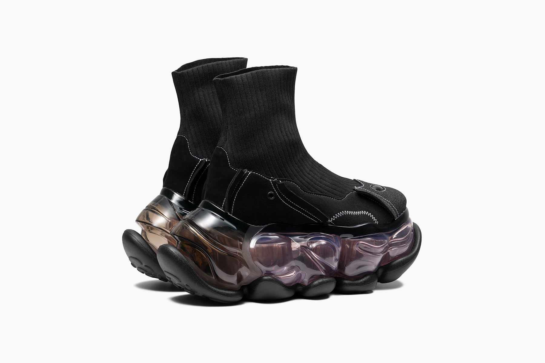 grounds SKYSCRAPER SLED　BLACK / DIRTY PINK BLACK