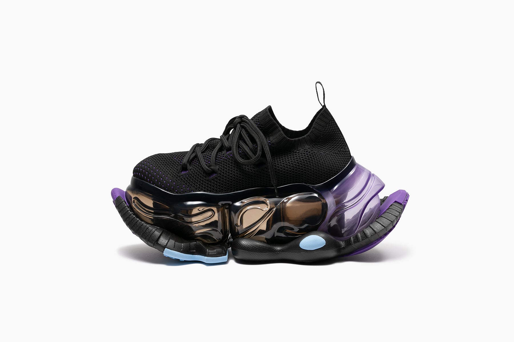 grounds SKYSCRAPER FALCON　BLACK PURPLE / BLACK PURPLE
