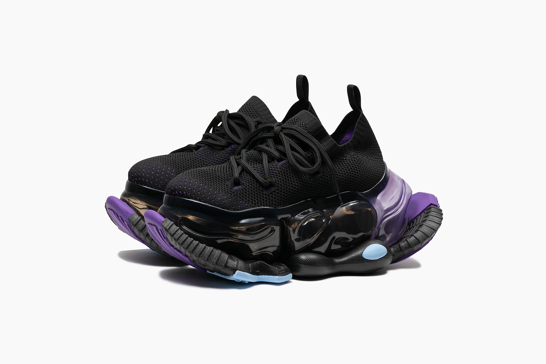 grounds SKYSCRAPER FALCON　BLACK PURPLE / BLACK PURPLE
