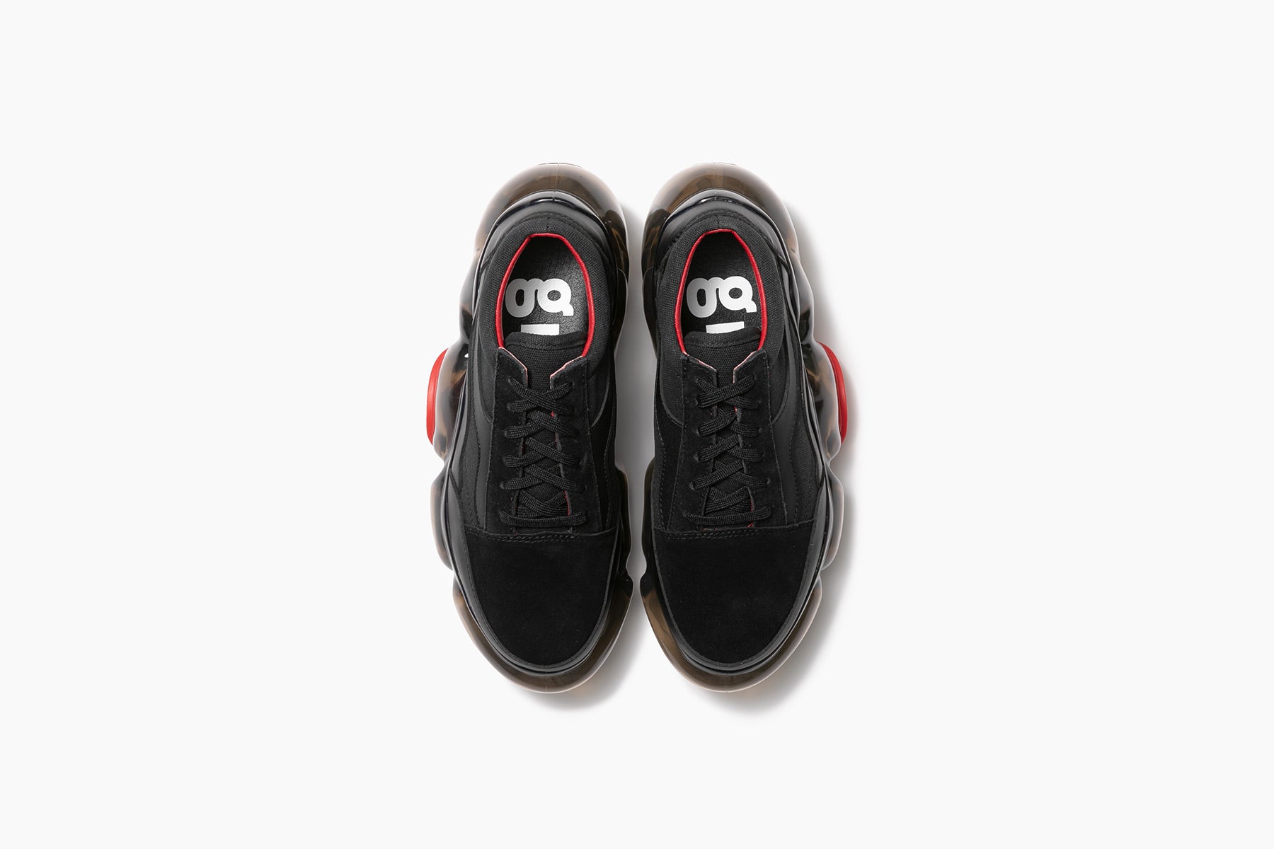 【grounds】MOOPIE SKATE 29 希少モデル MOOPIE SKATE - BLACK RED / BLACK RED (ムーピー スケート - ブラック