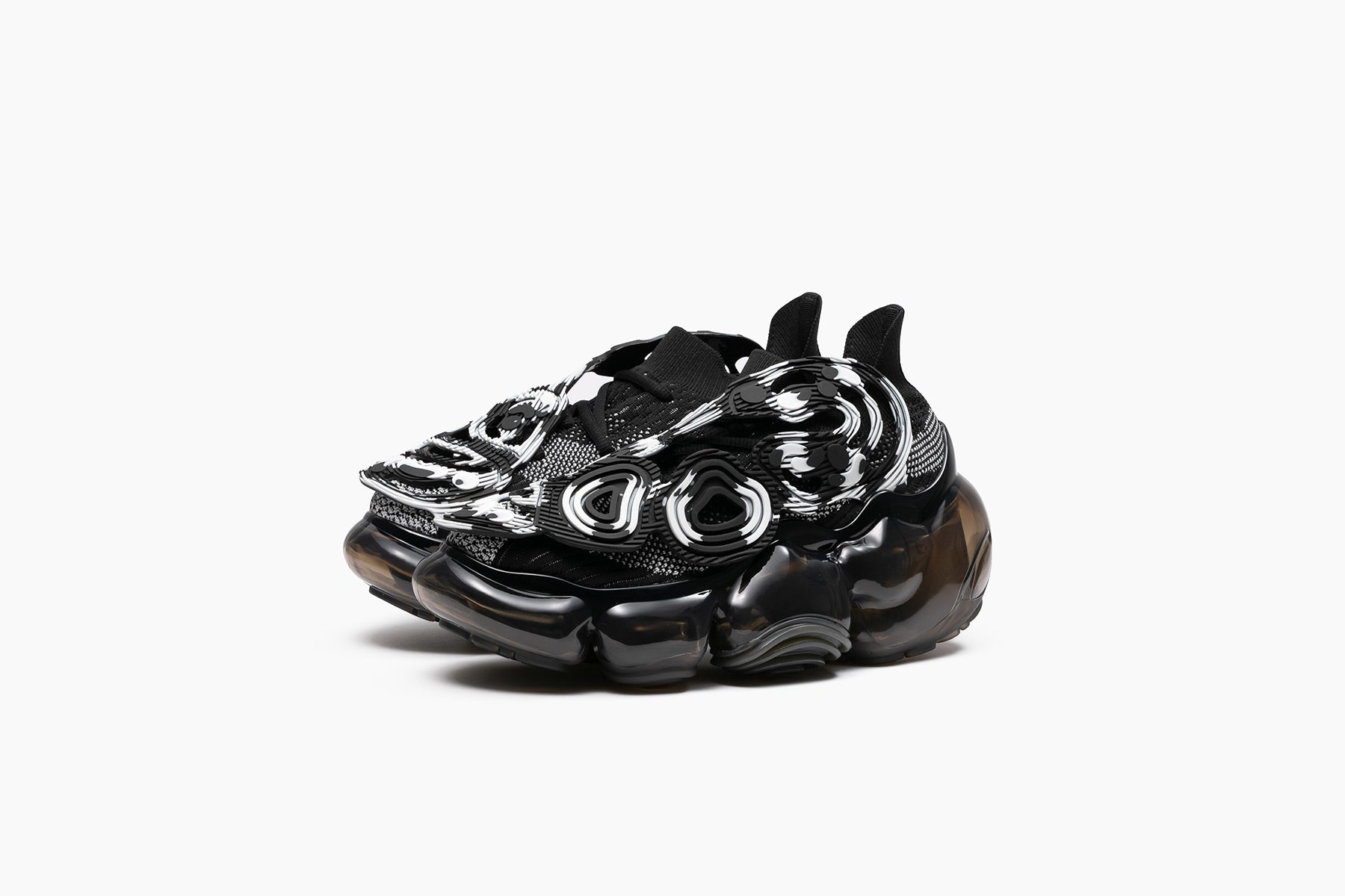 MOOPIE INVERT - MARBLE BLACK / BLACK (ムーピー インバート マーブル