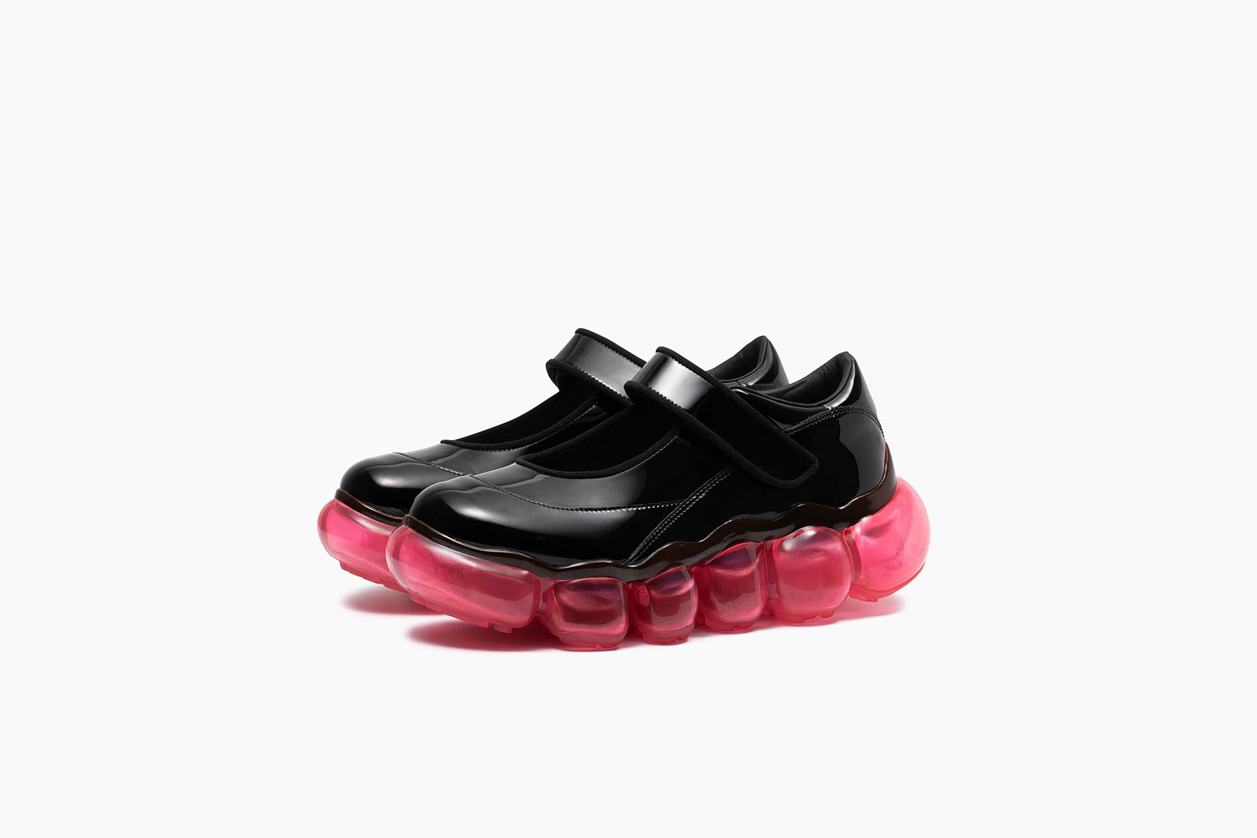 grounds JEWELRY COCOON BLACK ENAMEL / PINK