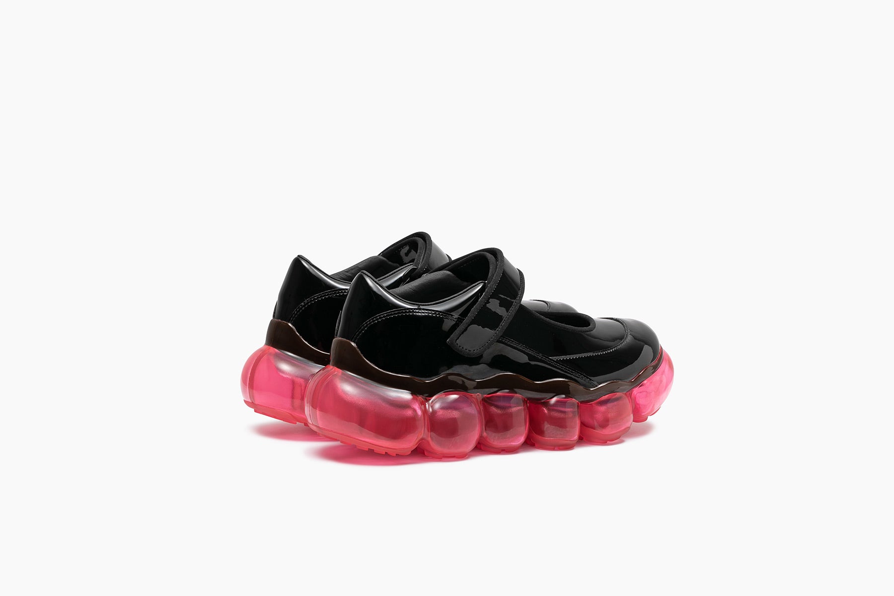 grounds JEWELRY COCOON BLACK ENAMEL / PINK