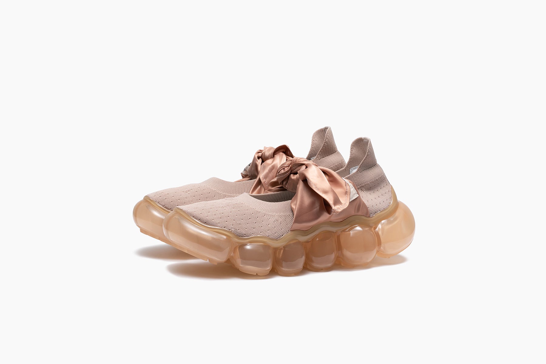 grounds JEWELRY HANKIE PUMPS　DUSTY PINK / NUDE