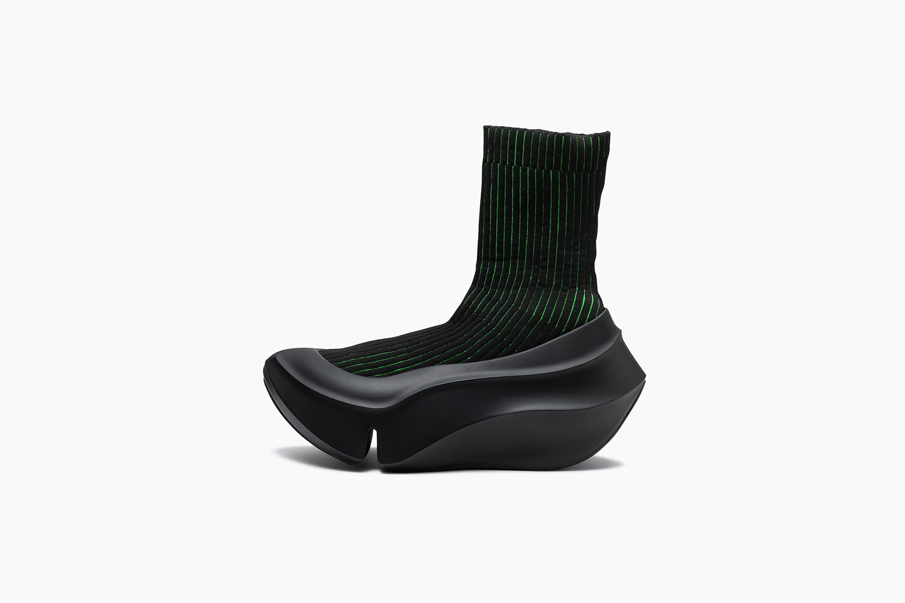 grounds ORCA RIB SOCK BLACK NEON / BLACK PAINT