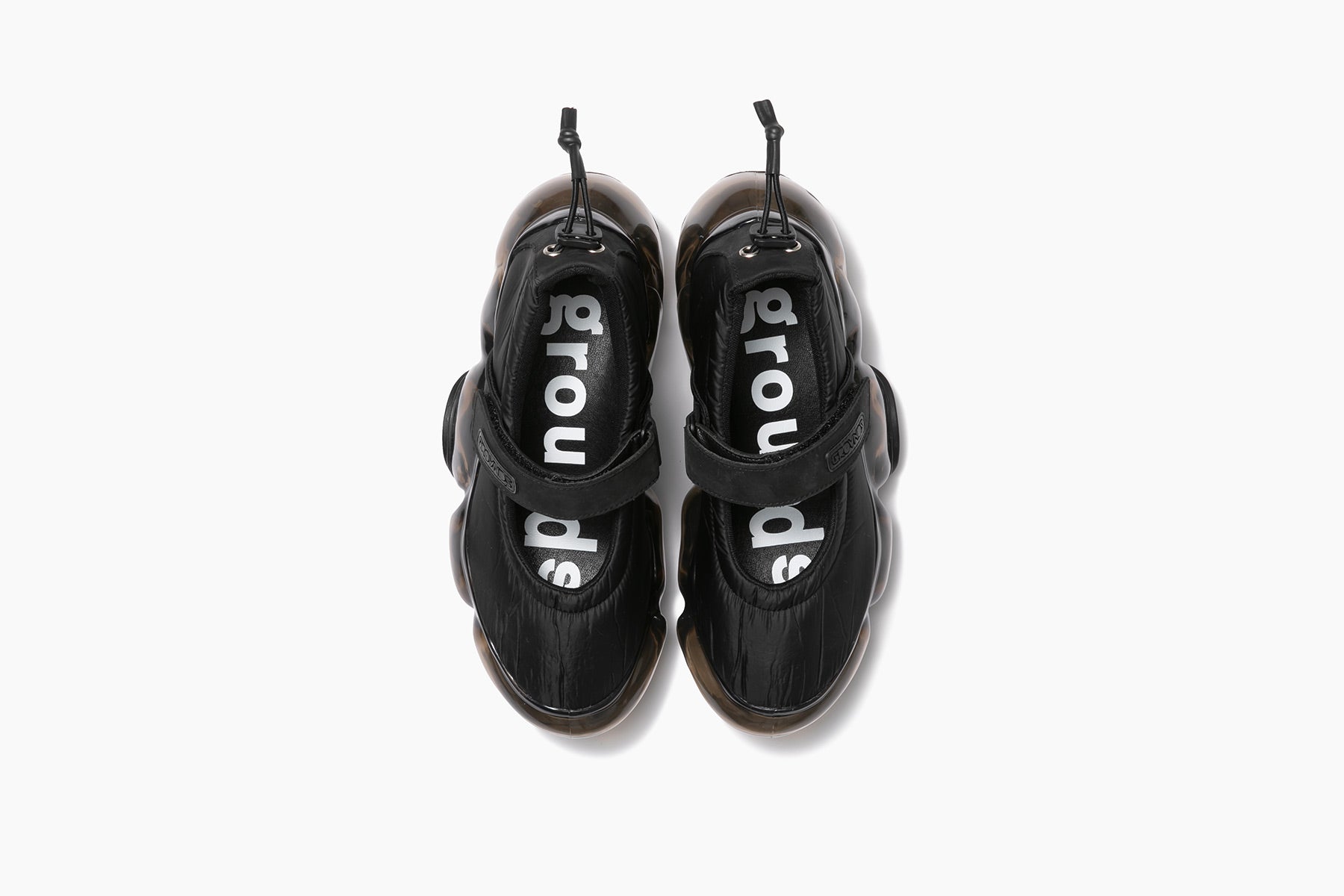 grounds MOOPIE STRAP PUMPS BLACK / BLACK