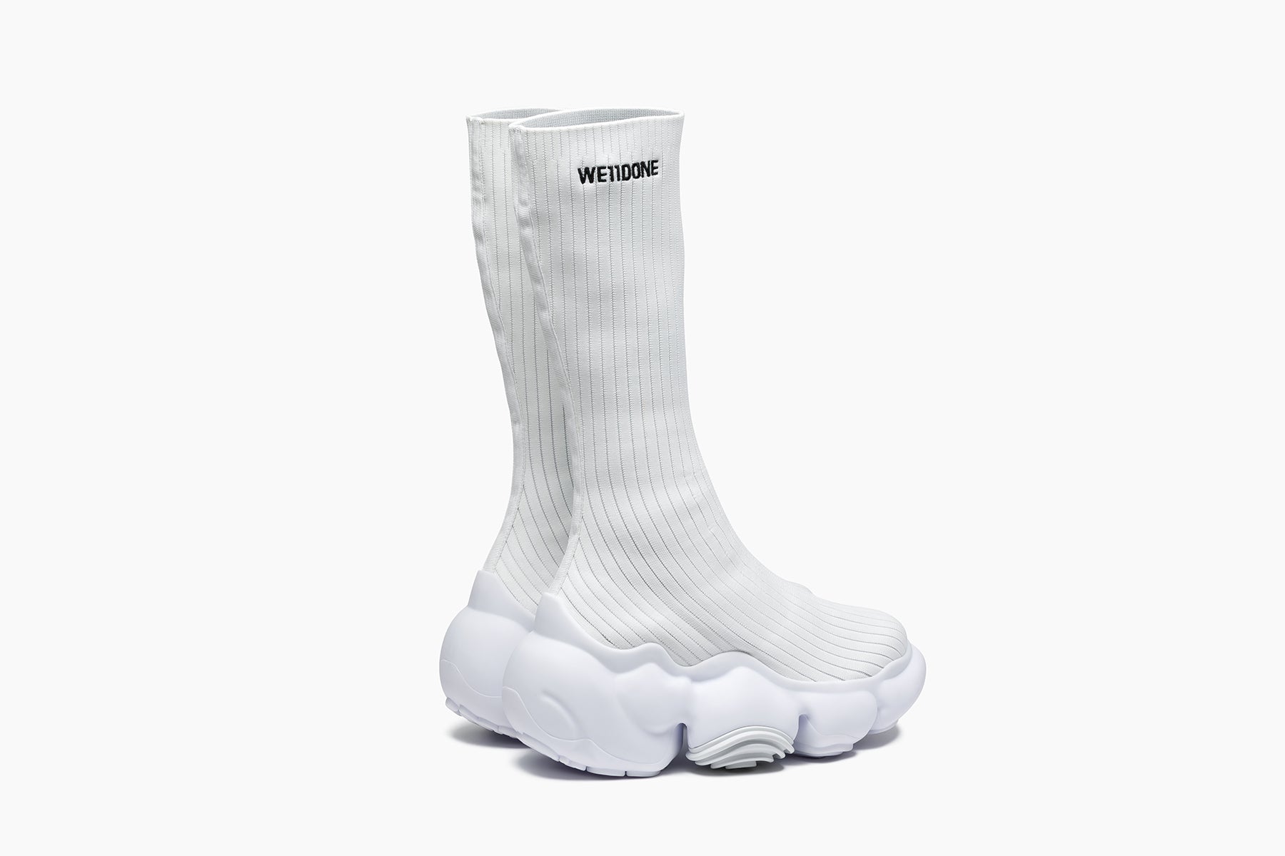 grounds MOOPIE x WE11DONE 01 | SOX TRAINER / WHITE