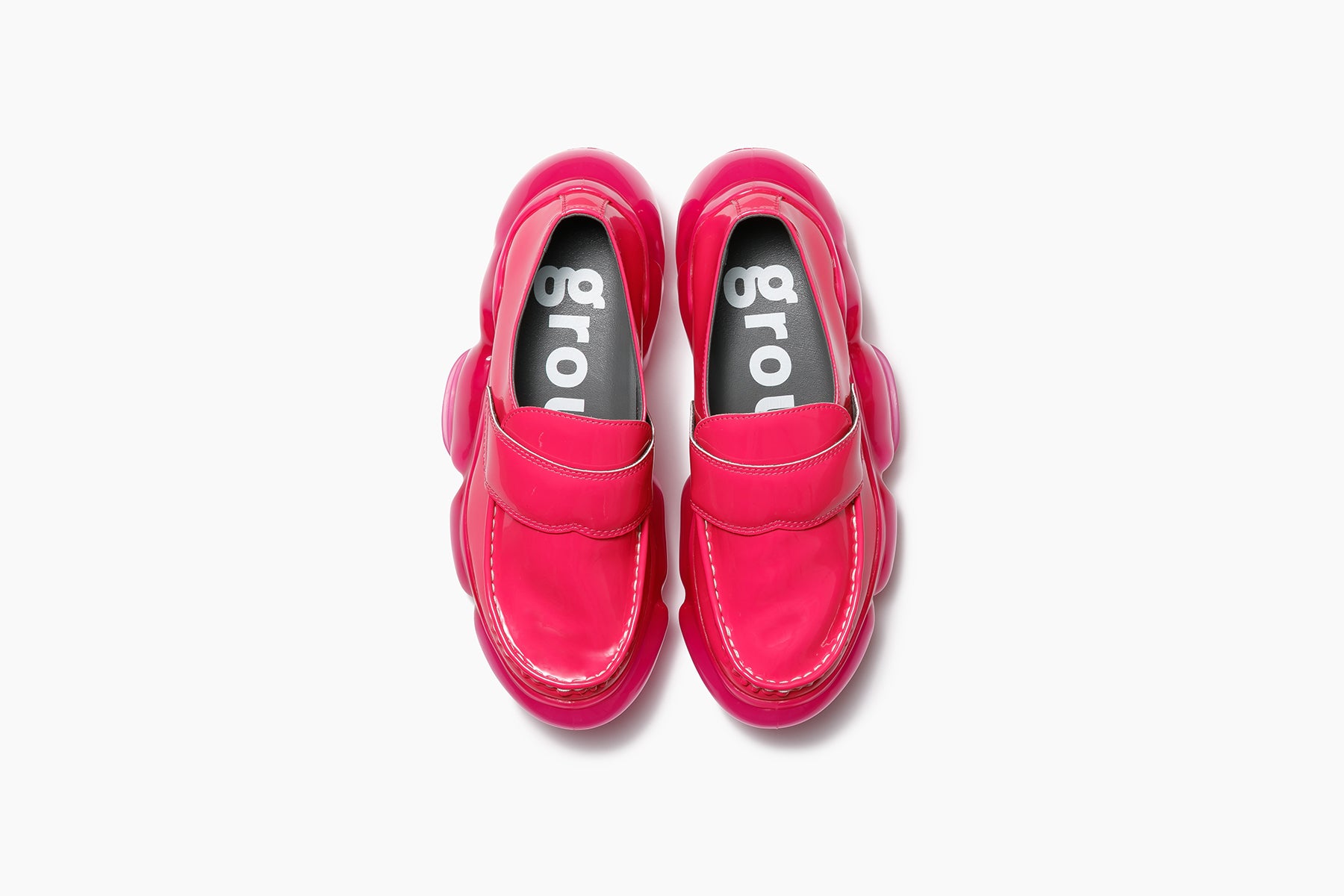 grounds MOOPIE LOAFER　PINK / HOT PINK