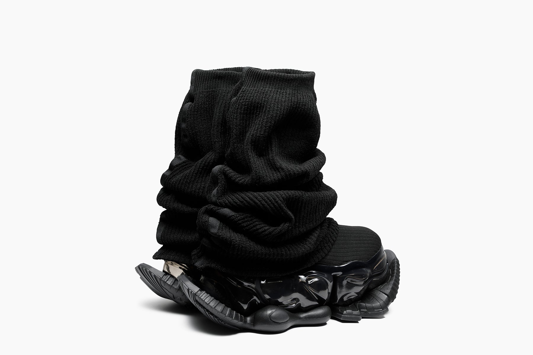 grounds SKYSCRAPER FALCON LOOSE SOCKS BLACK / BLACK