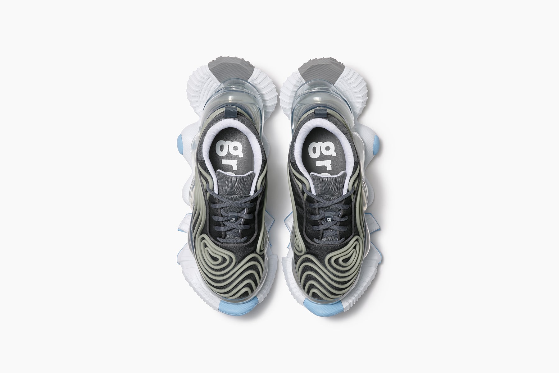 grounds SKYSCRAPER FALCON OPHIDIAN　GRAY / CLEAR ICE GRAY