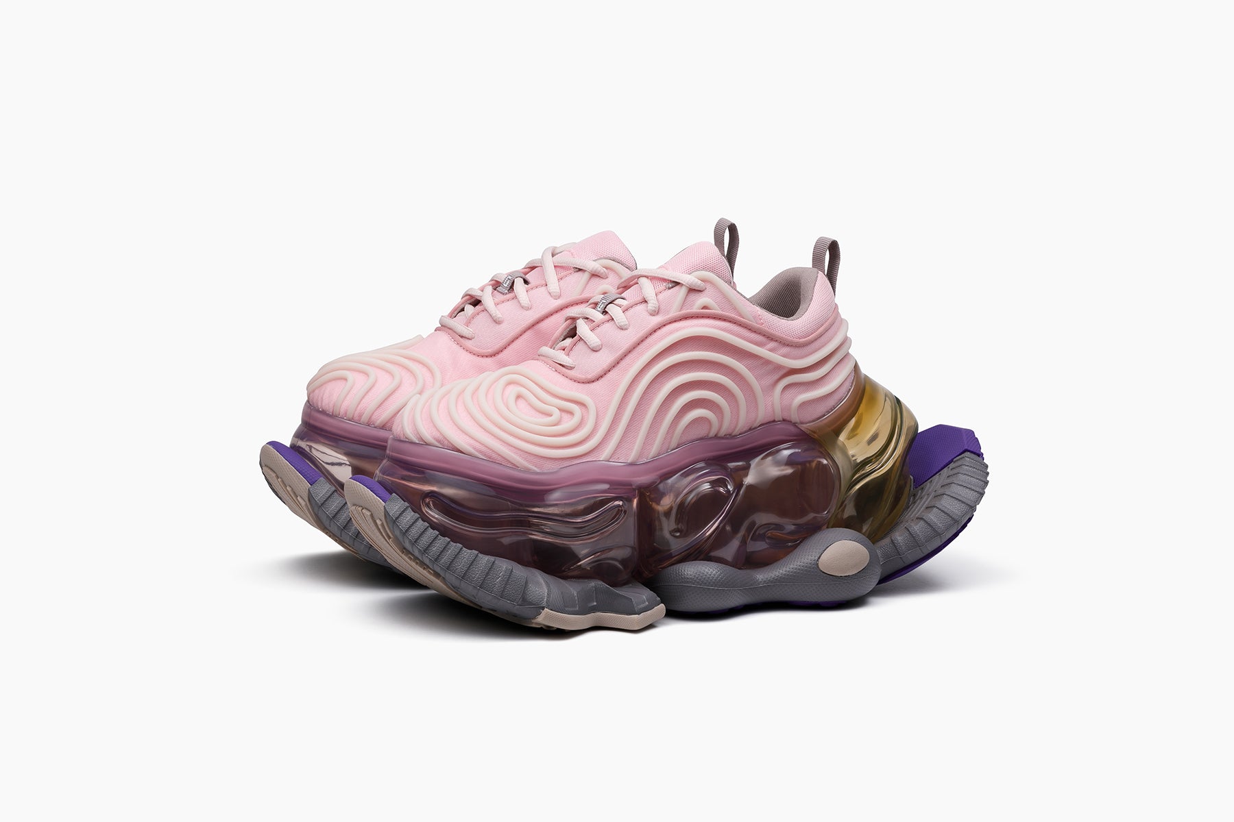 grounds SKYSCRAPER FALCON OPHIDIAN　PINK / DIRTY PINK DIRTY BROWN