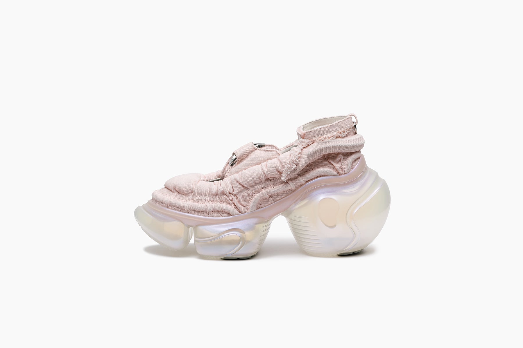 grounds LOOPIE DONUTS PALE PINK DENIM / CLEAR AURORA