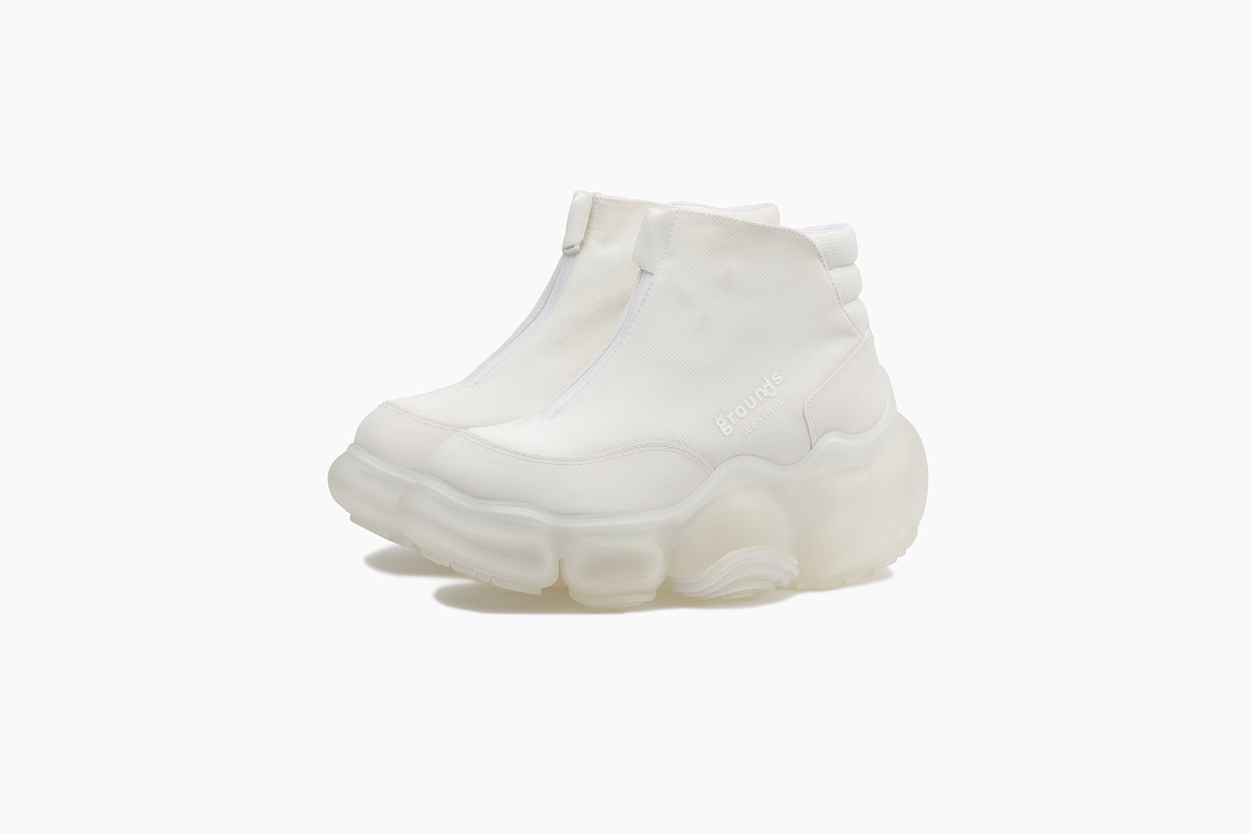 grounds MOOPIE WEATHER　WHITE / CLEAR MATTE