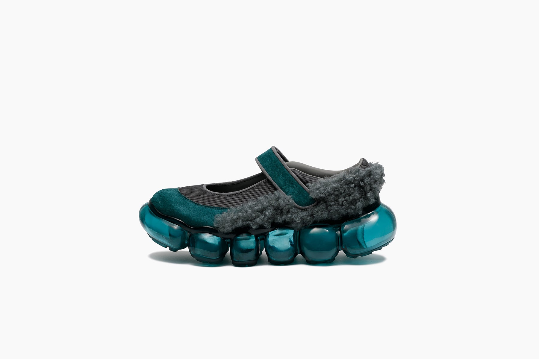 grounds JEWELRY COCOON BUBBLE BOA GRAY GREEN / BLUE GREEN
