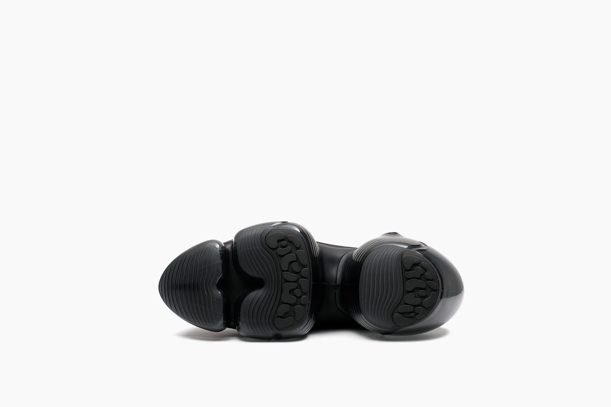 grounds LOOPIE PETIT RIB SOCK BLACK / BLACK