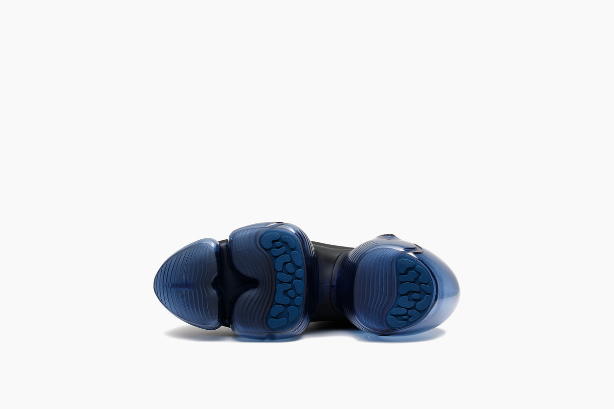 grounds LOOPIE PETIT RIB SOCK NAVY / NAVY