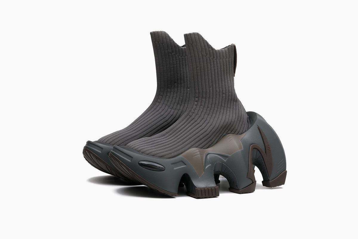 grounds BAT RIB SOCK CHARCOAL / DARK GRAY
