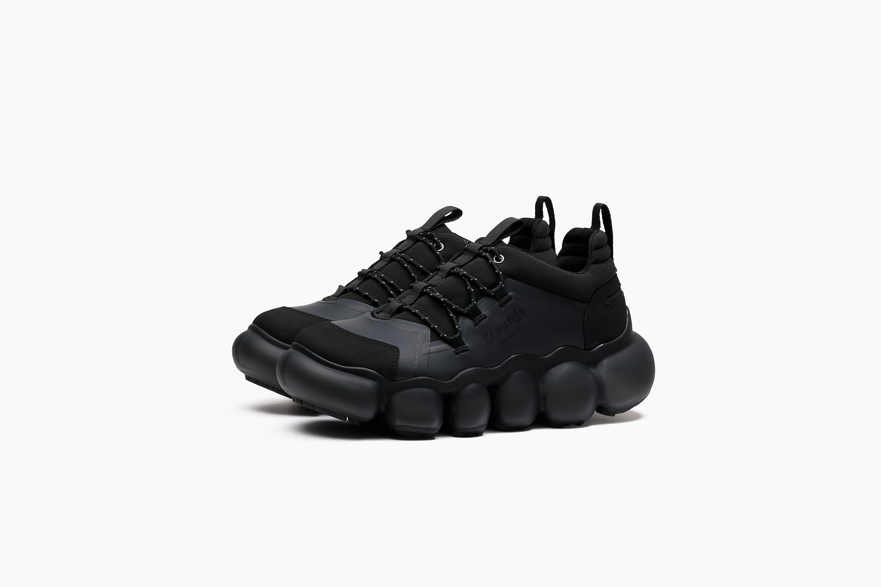 grounds JEWELRY WEATHER BLACK GRAY / BLACK MATTE