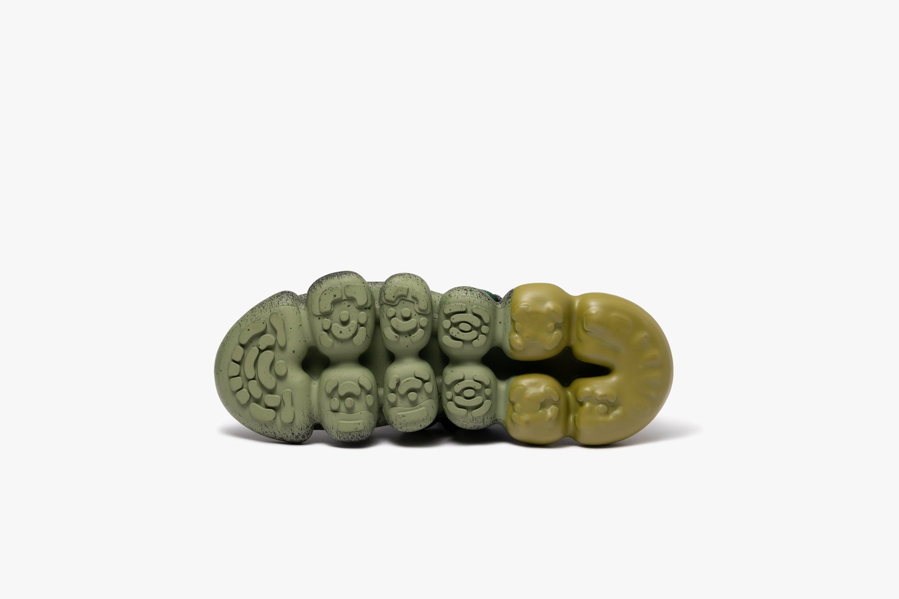 grounds JEWELRY x BERNHARD WILLHELM 07|5 knobs rubberdip trainer / CAMO OLIVE