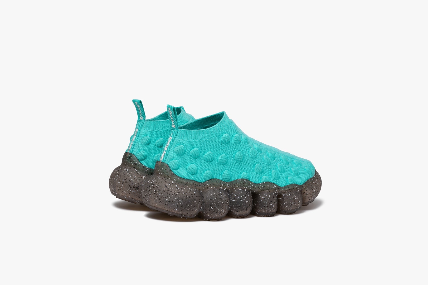 grounds JEWELRY x BERNHARD WILLHELM 09|low trainer with mohawk / POOL TURQUOISE