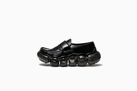 grounds JEWELRY LOAFER- BLACK / BLACK-side